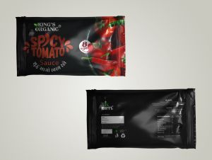 8 Gram Kingsorganic Spicy Tomato Sauce