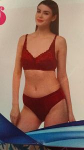 Ladies Cotton Bra Panty Set