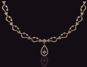Handcrafted Elegant Lab Grown Diamond Necklace