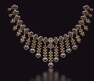 Insane Sparkle Lab Grown Diamond Gold Necklace
