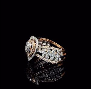 Heart Shape 18KT Gold Lab Grown Diamond Ring