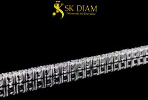 7.2 Carat Dazzle Lab Grown Diamond Tennis Bracelet