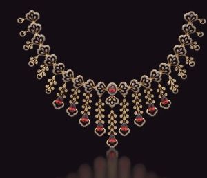 Insane Sparkle Lab Grown Diamond Gold Necklace