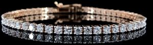 Lab Grown Classy Tennis Diamond Bracelet