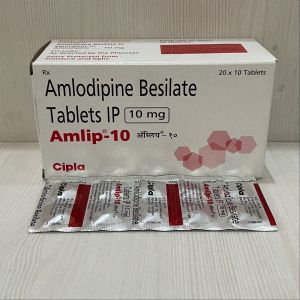 Amlip 10 Amlodipine Besilate Tablets