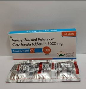 Amoxyheal CV 1000 Amoxicillin Potassium Clavulanate Tablets