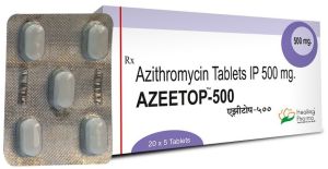 Azeetop 500 Azithromycin Tablets