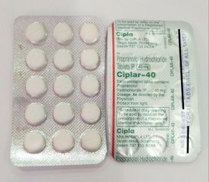 Ciplar 40 Propranobol Hydrochloride Tablets