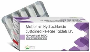 Glycoheal 1000 Metformin Hydrochloride Tablets