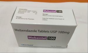 Mebentel 100 Mebendazole Tablet