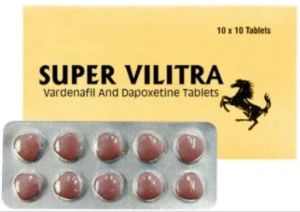 Super Vilitra Vardenafil Dapoxetine Tablets