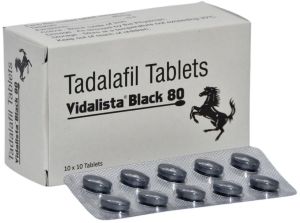 Vidalista Black 80 Tadalafil Tablets
