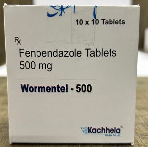 Wormentel 500 Fenbendazole Tablets