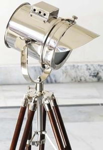 Adjustable Stand Home Decor Vintage Tripod Table Lamp