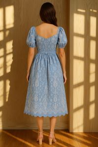Embroidered Maxi Dress