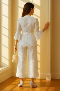 White Net Chantley Set