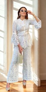 White Net Chantley Set