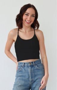 Halter Crop Tank Tops