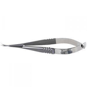 Stainless Steel Vannas Straight Scissor