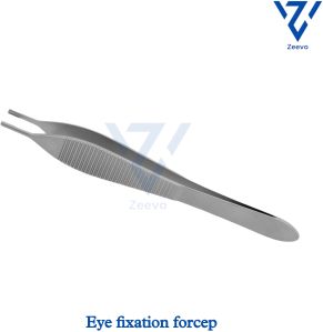 Stainless Steel Eye Fixation Forcep