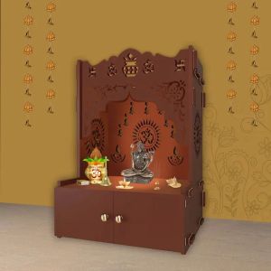 Designer Brown Wooden Temple