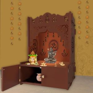 Designer Brown Wooden Temple