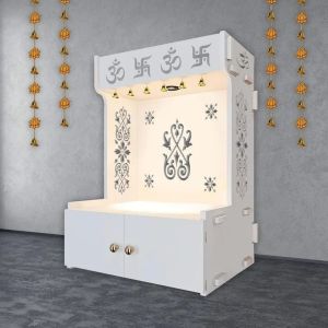 focus light white wooden temple