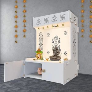 focus light white wooden temple