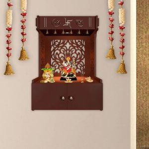 Elegent Brown Wooden Temple