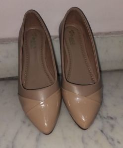 Voges Beige Flat Ladies Jutti
