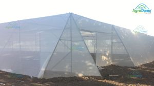 Flat Roof Net House Double Layer