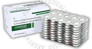 Aeropops Pantoprazole Sodium Domperidone Capsule