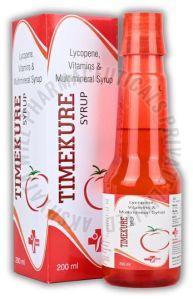 Timekure Lycopene Multivitamin Multiminrels Syrup