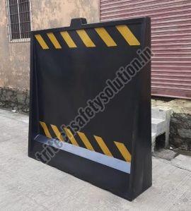 Black Plastic Metro Road Barriers