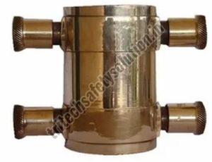 Gun Metal Double Instantaneous Female Couplings