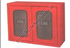 Mild Steel Double Door Fire Hose Box