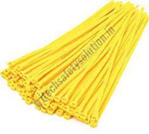 Plastic Yellow Self Locking Cable Tie