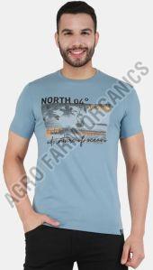 Cotton Men Printed T Shirt