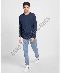 Cotton Mens Full Sleeve T Shirt