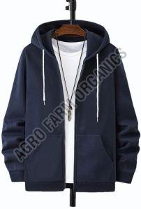 Fleece Men Zipper Hoodies