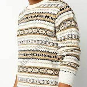 Mens Patterned Sweater
