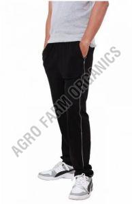Mens Regular Fit Track Pants with Zipper Pockets