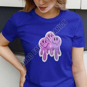 Premium Royal Blue T Shirt For Women