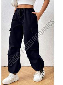 Solid Women Cargo Pants