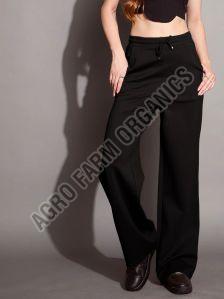 Women Black Relaxed Fit Track Pants