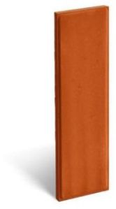 9x2inch Edge Cut Terracotta Clay Wall Tile