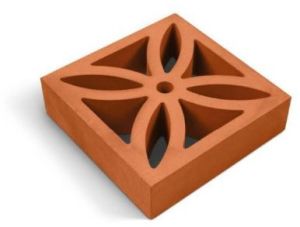 Amber Terracotta Clay Jali