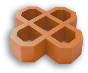 Diamond Terracotta Clay Jali