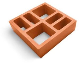 M TV Terracotta Clay Jali