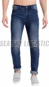 Mens Slim Fit Cotton Denim Jeans